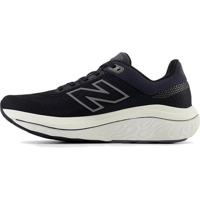 New Balance Women's Fresh Foam X 860 V14 Running Shoe BLACK/PHANTOM/ANGORA W860A14