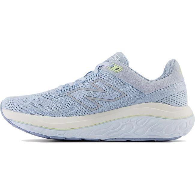 New Balance Women's Fresh Foam X 860 V14 Running Shoe LIGHT CHROME BLUE/LIMELIGHT W860D14