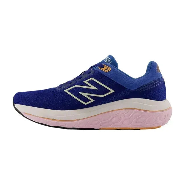 New Balance Women's Fresh Foam X 860 V14 Inkwell/Calcium/Washed Pink Running Shoe W860H14