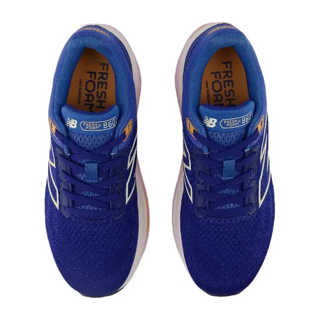 New Balance Women's Fresh Foam X 860 V14 Inkwell/Calcium/Washed Pink Running Shoe W860H14