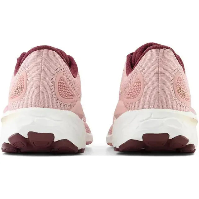 New Balance Women's 860 V13 Running Shoe Moon Pink/Burgundy W860R13