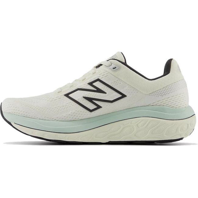 Medial side of Women's New Balance Fresh Foam X 860 V14 Running Shoe in Sea Salt, Angora, Clay Ash