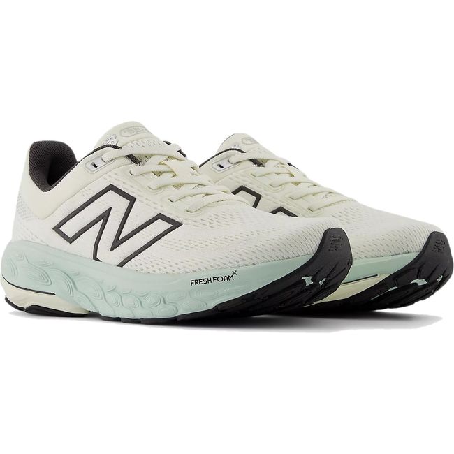 Pair of Women's New Balance Fresh Foam X 860 V14 Running Shoes in Sea Salt, Angora, Clay Ash