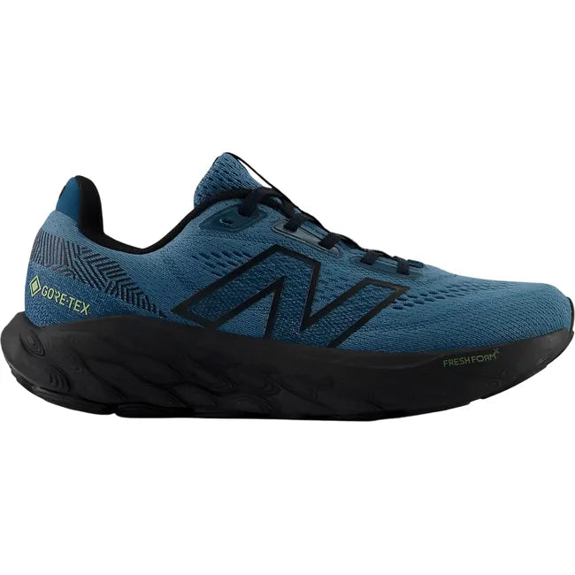 Lateral side of Womens New Balance Fresh Foam X 880v14 Gore-Tex Running Shoe in deep sea blue