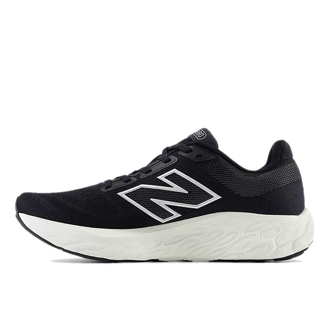 New Balance Women's 880 V14 Running Shoe Black/Sea Salt/Silver Metallic W880K14
