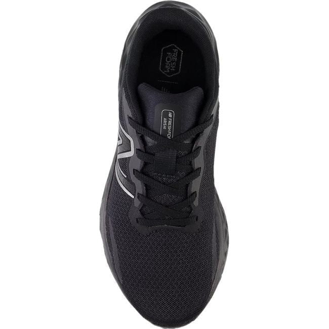 New Balance Women's Fresh Foam Arishi V4 Slip Resistant Shoe Black/Black Metallic WARISSB4