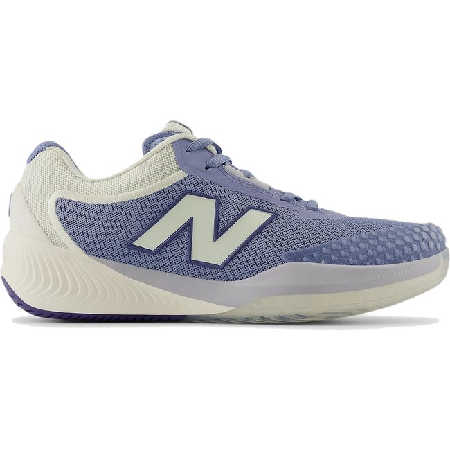 Lateral side of Women's New Balance FuelCell 996 V6 Tennis Shoe in Dusk Shower Linen purple