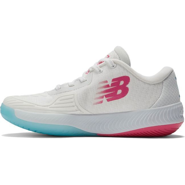 New Balance Women's 996 V5 Tennis Shoe WHITE/GREY/TEAM RED WCH996PB