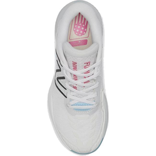 New Balance Women's 996 V5 Tennis Shoe WHITE/GREY/TEAM RED WCH996PB