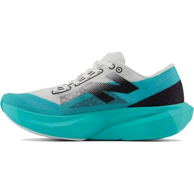 New Balance Women's FuelCell Rebel V4 Running Shoe CYBER JADE/BLACK/WHITE WFCXCJ4