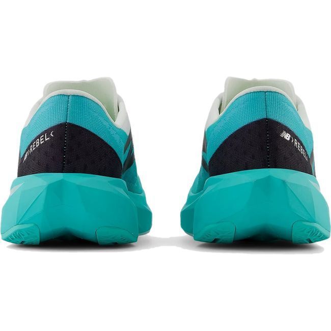 New Balance Women's FuelCell Rebel V4 Running Shoe CYBER JADE/BLACK/WHITE WFCXCJ4