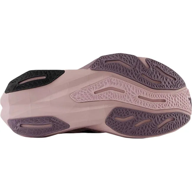 Sole of New Balance Women's FuelCell Rebel V4 Running Shoe in twilight haze purple