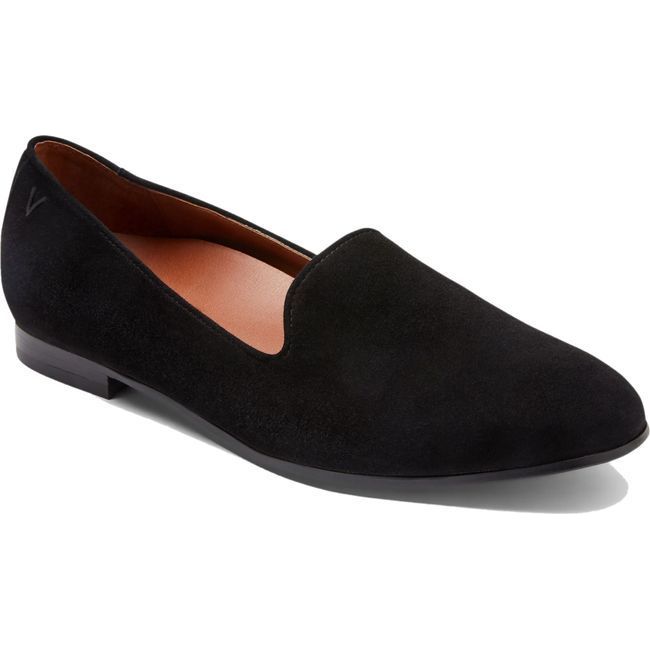 Vionic Women's Willa Loafer Black Suede 10011520