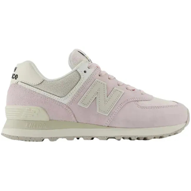 New Balance Women's 574 Lifestyle Shoe Pink Granite/Moonbeam/Turtledove Wl574Dl2