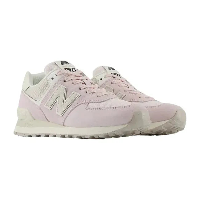 New Balance Women's 574 Lifestyle Shoe Pink Granite/Moonbeam/Turtledove Wl574Dl2