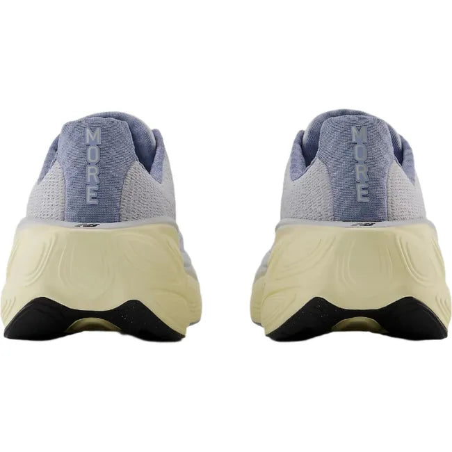 Heels of New Balance Women's Fresh Foam X More V5 Running Shoes in pearl grey