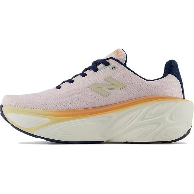 New Balance Women&#39;s Fresh Foam X More V5 Running Shoe PINK GRANITE/COPPER/CALCIUM WMORLT5