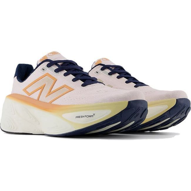 New Balance Women&#39;s Fresh Foam X More V5 Running Shoe PINK GRANITE/COPPER/CALCIUM WMORLT5