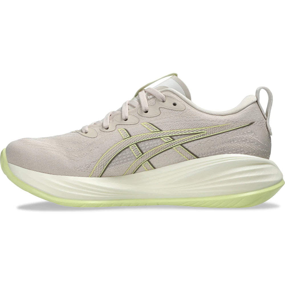 Inside of ASICS Women's Gel-Cumulus 27 Running Shoe in Beige/Yellow