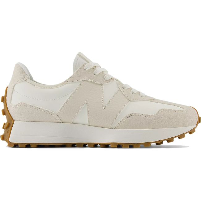 Lateral side of Women's New Balance 327 Lifestyle Shoe in Linen Sea Salt