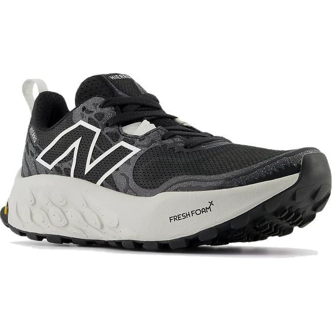 New Balance Women's Fresh Foam X Hierro V8 Running Shoe BLACK/SEA SALT/GREY MATTER WTHIERK8