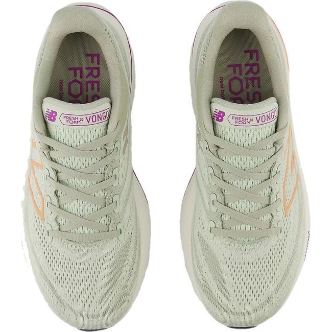 New Balance Women's Fresh Foam X Vongo V6 Running Shoe NATURAL MINT/LIGHT GOLD METALLIC/COPPER WVNGOCA6