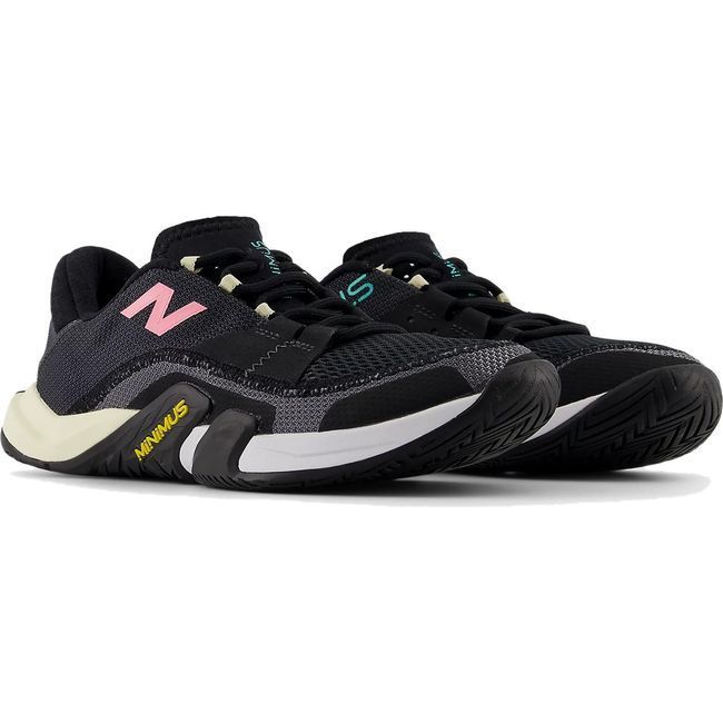 New Balance Women's Minimus TR V2 Running Shoe PHANTOM/BLACK/CYBER JADE WXMTRLM2