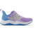 New Balance Kids' Rave Run V2 Running Shoe LILAC GLO/SKY BLUE/PIXEL GREEN YTRAVHG2