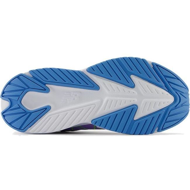 New Balance Kids&#39; Rave Run V2 Running Shoe LILAC GLO/SKY BLUE/PIXEL GREEN YTRAVHG2