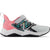 New Balance Kids' Rave Run V2 Running Shoe QUARTZ GREY/ULTRA PINK/CYBER JADE YTRAVKP2