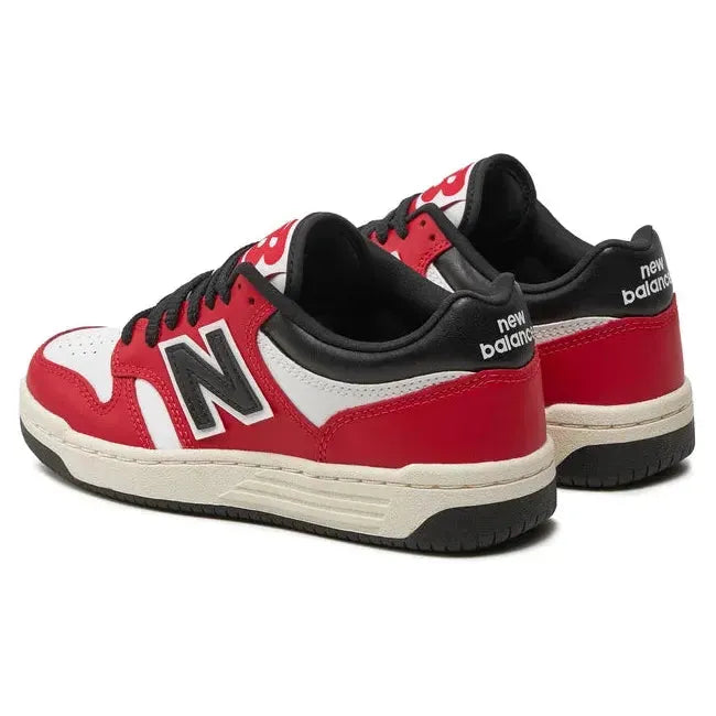 New Balance Kids' 480 Lifestyle Shoe Team Red GSB480TT