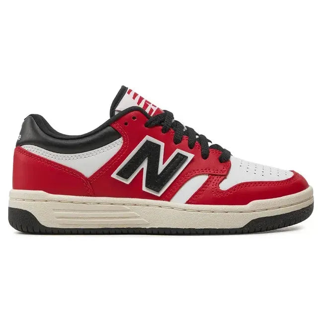 New Balance Kids' 480 Lifestyle Shoe Team Red GSB480TT