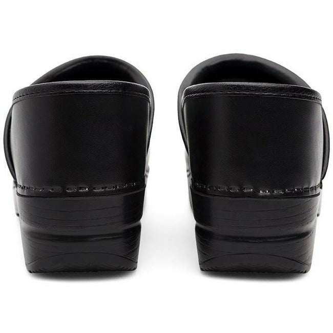 Dansko Professional Clog Black Box Leather DANSKO FOOTWEAR Roderer Shoe Center