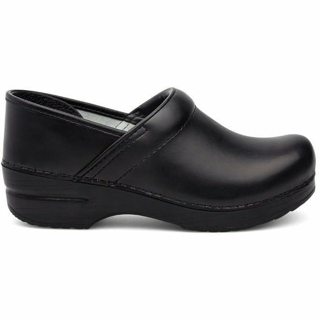 Dansko Professional Clog Black Box Leather DANSKO FOOTWEAR Roderer Shoe Center