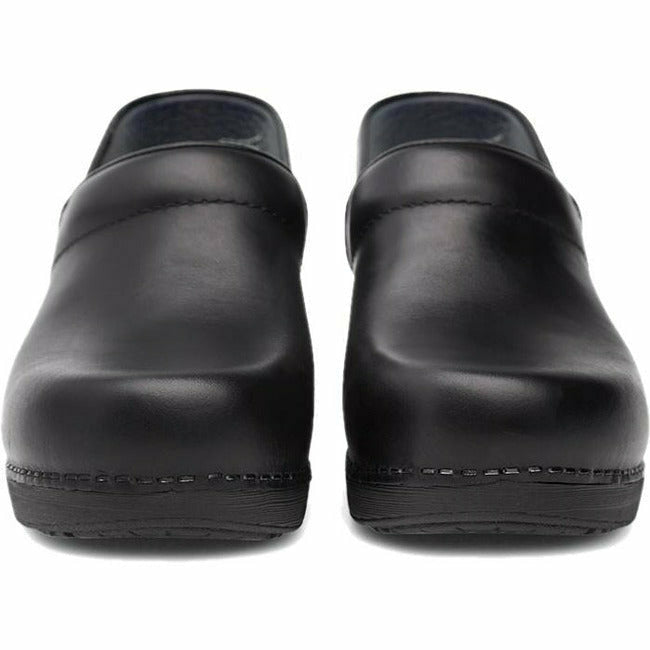 Dansko Women's XP 2.0 Clog Waterproof Leather Black Pull Up