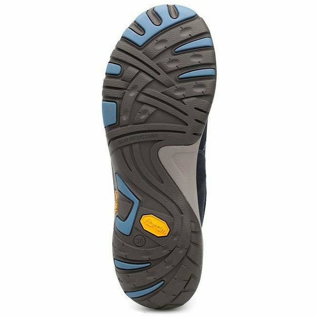 Dansko Women's Paisley Waterproof Hiking Shoe NAVY MILLED NUBUCK 4350751075