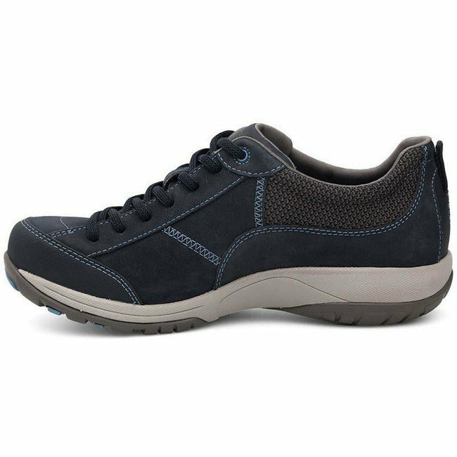 Dansko Women's Paisley Waterproof Hiking Shoe NAVY MILLED NUBUCK 4350751075