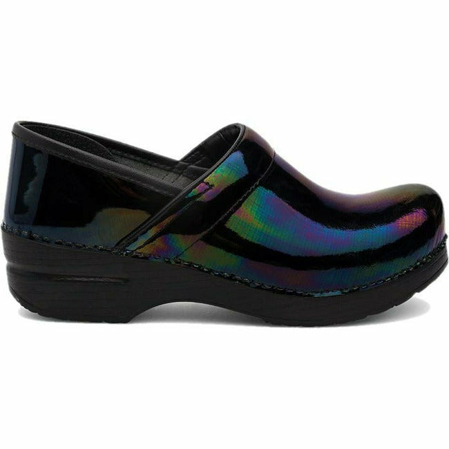 Dansko Women's Professional Clog Petrol Patent Nursing DANSKO FOOTWEAR Roderer Shoe Center
