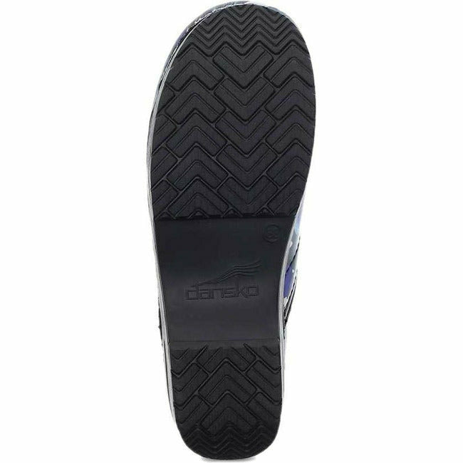 Dansko Women's Professional Clog Graphic Floral Patent Nursing DANSKO FOOTWEAR Roderer Shoe Center