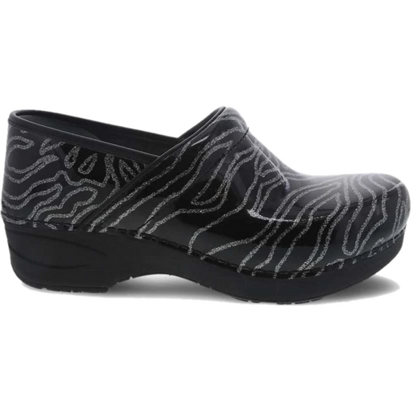 Dansko Women's XP Glitter Waves Patent Clog