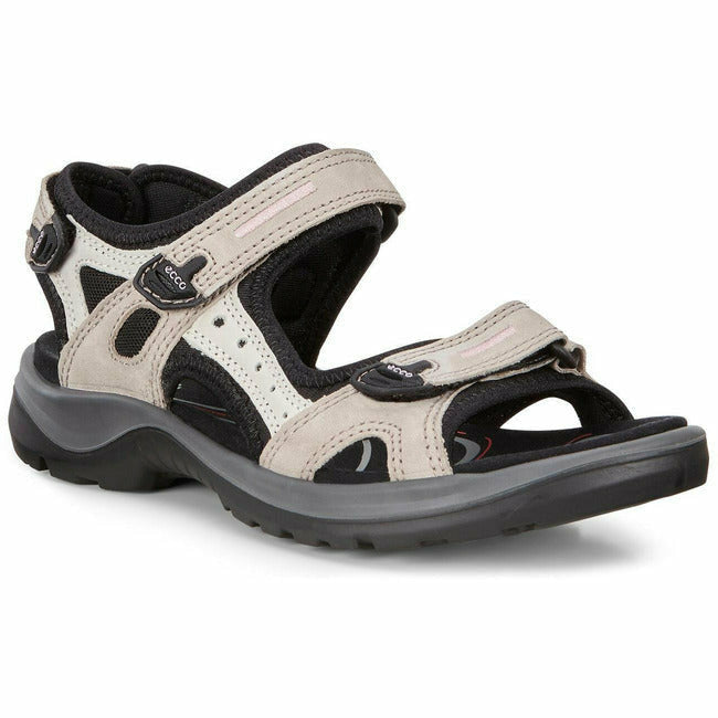 ECCO Women's Yucatan Cushioned Walking Sandal Nubuck Leather ECCO FOOTWEAR Roderer Shoe Center