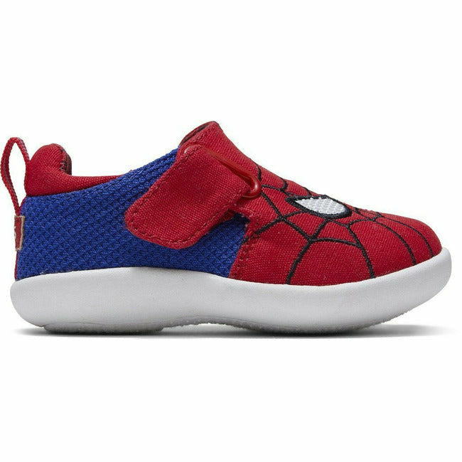 Toms Spiderman Printed Web Sneaker (Infant) Hook & Loop Slipon TOMS FOOTWEAR Roderer Shoe Center