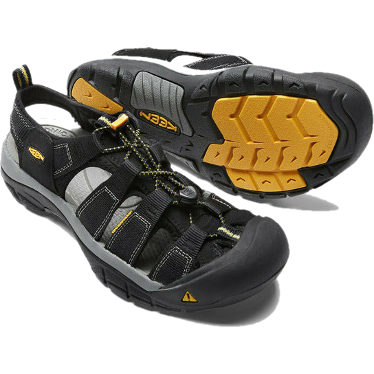 Keen Men&#39;s Newport H2 Hiking Walking Water Shoe Sandal Black KEEN FOOTWEAR Roderer Shoe Center