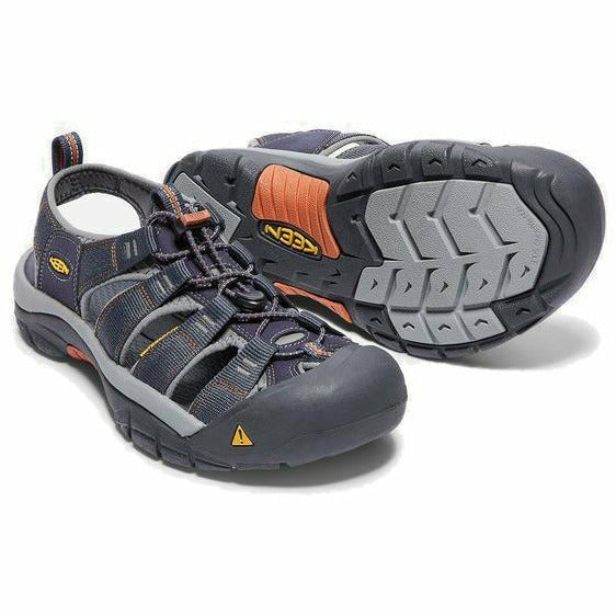 Keen Newport H2 (Infant/Toddler) Washable Water Sandal Navy/Smoke KEEN FOOTWEAR Roderer Shoe Center