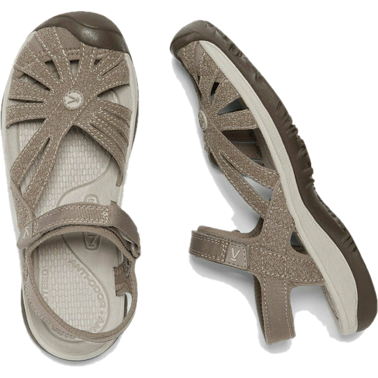 Keen Women&#39;s Rose Outdoor Sandal Brindle/Shitake KEEN FOOTWEAR Roderer Shoe Center