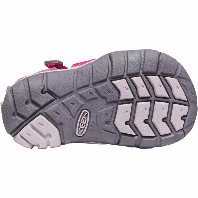 Keen Kids Seacamp II CNX Water Friendly Sandal Berry/Dawn (Infant) KEEN FOOTWEAR Roderer Shoe Center