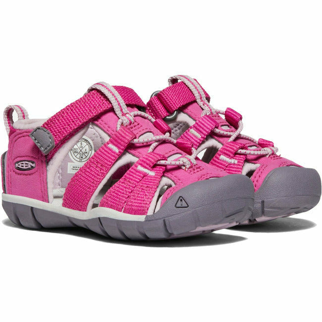 Keen Kids Seacamp II CNX Water Friendly Sandal Berry/Dawn (Infant) KEEN FOOTWEAR Roderer Shoe Center