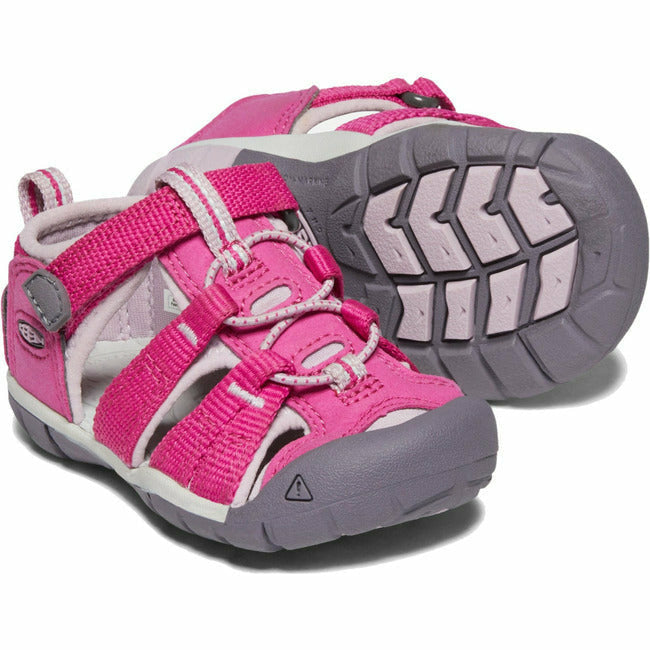 Keen Kids Seacamp II CNX Water Friendly Sandal Berry/Dawn (Infant) KEEN FOOTWEAR Roderer Shoe Center