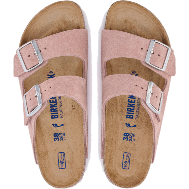 Birkenstock Women s Arizona Soft Footbed Pink Clay Sandal