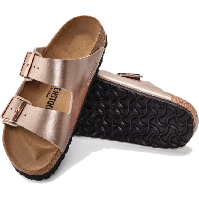 Birkenstock arizona 2025 gold metallic